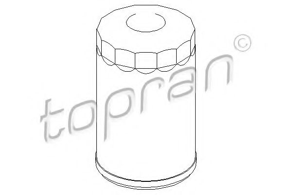 TOPRAN 108207 Масляный фильтр TOPRAN 