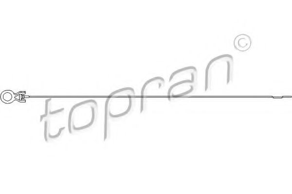 TOPRAN 109300 Щуп масляный для VOLKSWAGEN