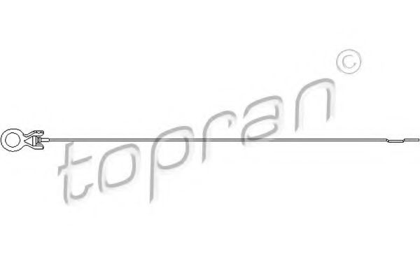TOPRAN 107355 Щуп масляный для VOLKSWAGEN