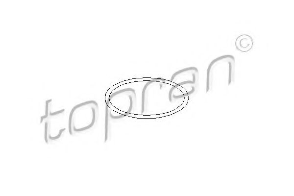 TOPRAN 103007 Радиатор охлаждения двигателя TOPRAN для VOLKSWAGEN