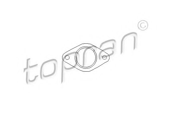 TOPRAN 100263 Прокладка выпускного коллектора TOPRAN 