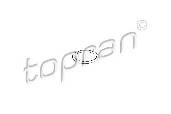 TOPRAN 110374 Прокладка впускного коллектора TOPRAN 
