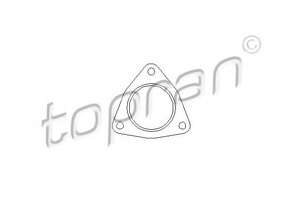 TOPRAN 111948 Прокладка выпускного коллектора TOPRAN 