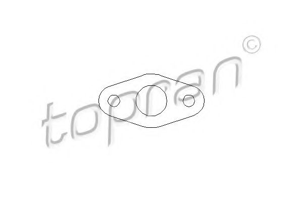TOPRAN 111936 Прокладка турбины для AUDI