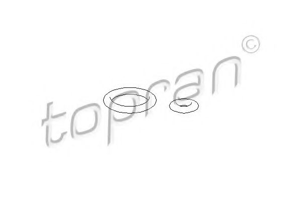 TOPRAN 101562 Прокладка под форсунку для SEAT