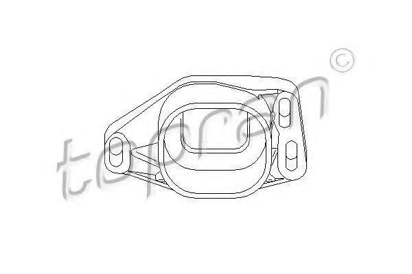 TOPRAN 112336 Кронштейн, подвеска двигателя 