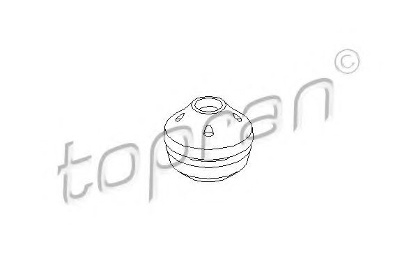 TOPRAN 104238 Подушка коробки передач (МКПП) TOPRAN 