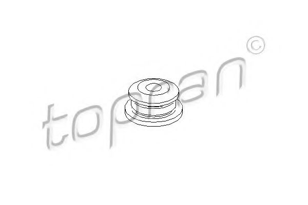 TOPRAN 107978 Подушка двигателя TOPRAN для SKODA