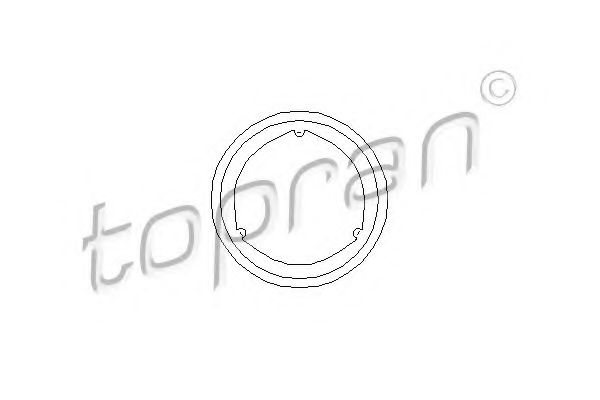 TOPRAN 111960 Прокладка глушителя для VOLKSWAGEN AMAROK
