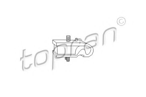TOPRAN 102586 Подушка коробки передач (МКПП) TOPRAN 