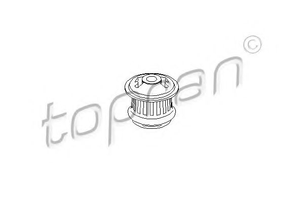 TOPRAN 103657 Подушка коробки передач (АКПП) TOPRAN 