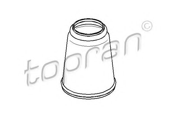 TOPRAN 104146 Комплект пыльника и отбойника амортизатора TOPRAN для AUDI