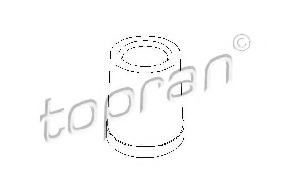 TOPRAN 107670 Комплект пыльника и отбойника амортизатора TOPRAN 