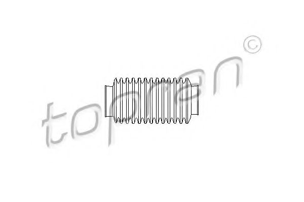 TOPRAN 102615 Пыльник рулевой рейки TOPRAN 