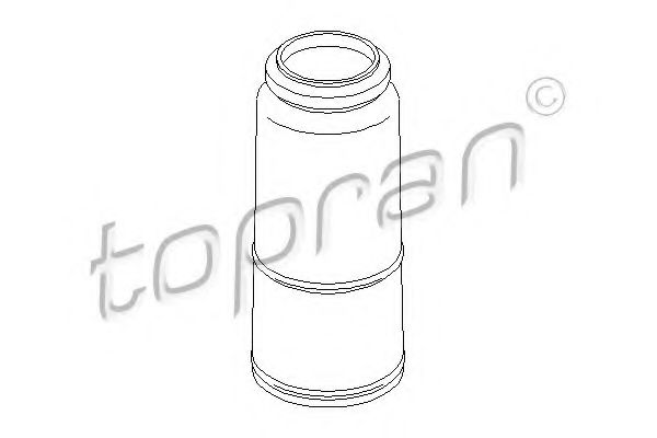 TOPRAN 104159 Комплект пыльника и отбойника амортизатора TOPRAN для AUDI