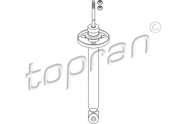 TOPRAN 103517 Амортизаторы TOPRAN 