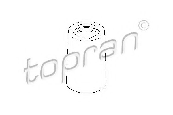 TOPRAN 107645 Комплект пыльника и отбойника амортизатора TOPRAN 