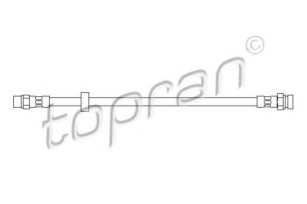 TOPRAN 110392 Тормозной шланг TOPRAN 