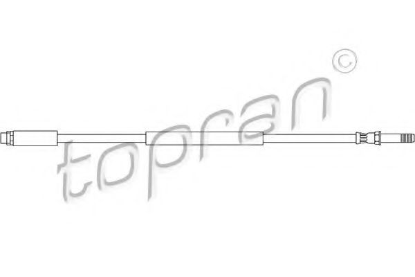 TOPRAN 111059 Тормозной шланг TOPRAN 