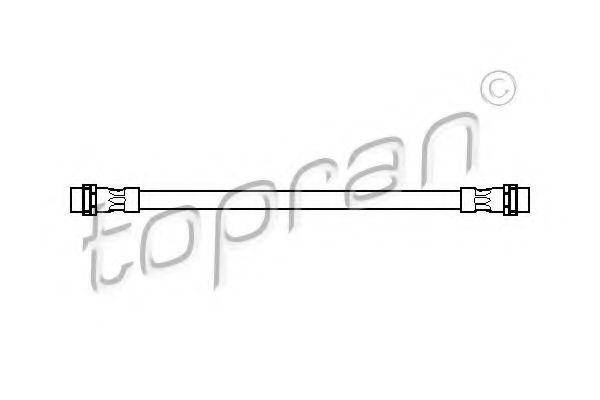 TOPRAN 110398 Тормозной шланг TOPRAN для MERCEDES-BENZ