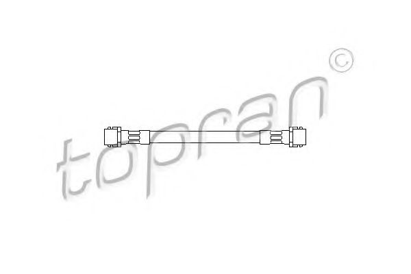TOPRAN 108127 Тормозной шланг TOPRAN для AUDI