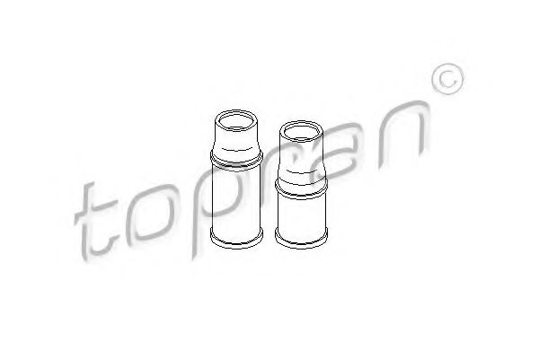 TOPRAN 110678 Тормозной суппорт TOPRAN для SEAT