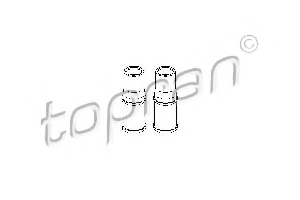 TOPRAN 110677 Тормозной суппорт TOPRAN для SEAT