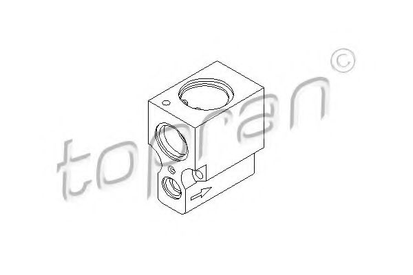 TOPRAN 108924 Пневматический клапан кондиционера для AUDI TT