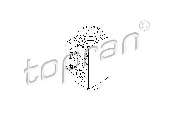 TOPRAN 112307 Расширительный клапан кондиционера TOPRAN для PORSCHE