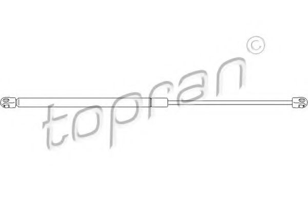 TOPRAN 110278 Амортизатор багажника и капота TOPRAN 