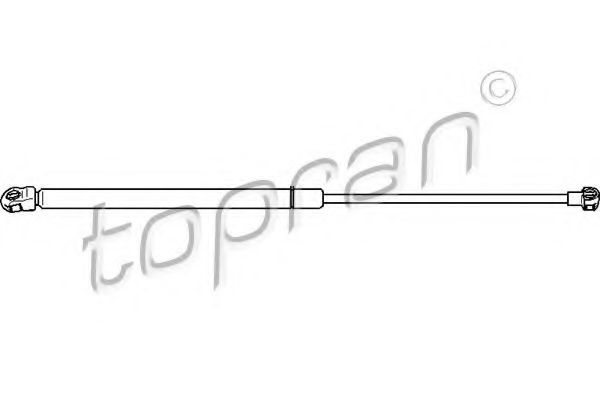 TOPRAN 109902 Амортизатор багажника и капота TOPRAN 