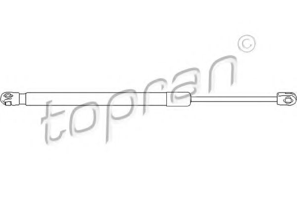 TOPRAN 110816 Амортизатор багажника и капота TOPRAN 