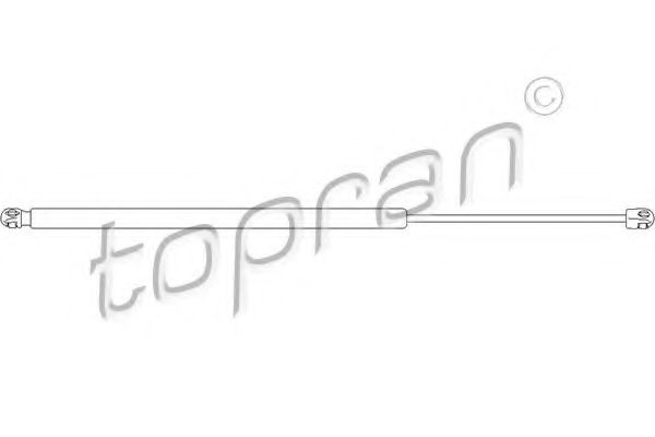TOPRAN 112063 Амортизатор багажника и капота TOPRAN 