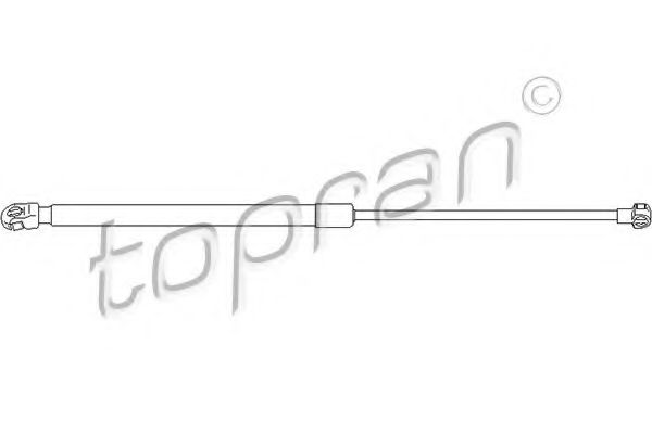 TOPRAN 112069 Амортизатор багажника и капота TOPRAN 