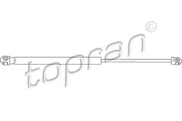 TOPRAN 112067 Амортизатор багажника и капота TOPRAN 