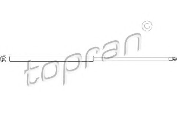 TOPRAN 112072 Амортизатор багажника и капота TOPRAN 