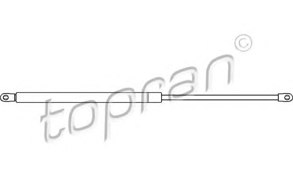 TOPRAN 104097 Амортизатор багажника и капота TOPRAN 