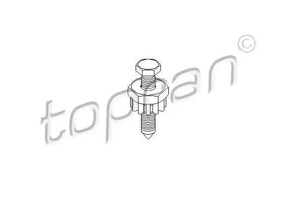 TOPRAN 100663 Муфта генератора для AUDI 80