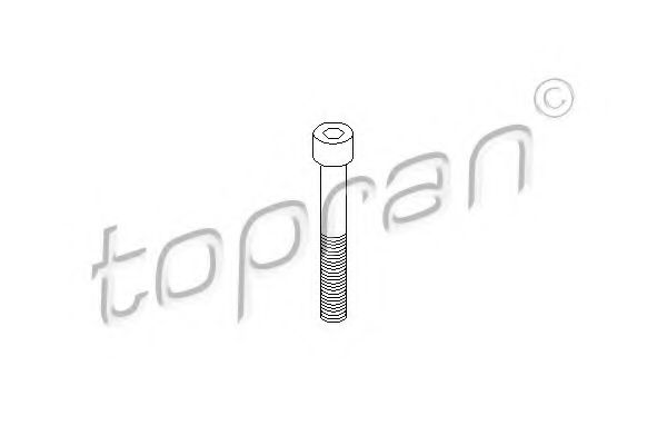 TOPRAN 110707 Ремкомплект тормозного суппорта TOPRAN 