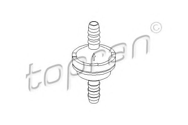 TOPRAN 206111 Вакуумный усилитель тормозов для OPEL