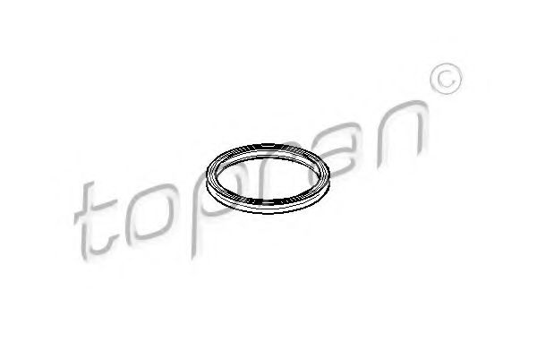 TOPRAN 207409 Прокладка турбины для OPEL MERIVA