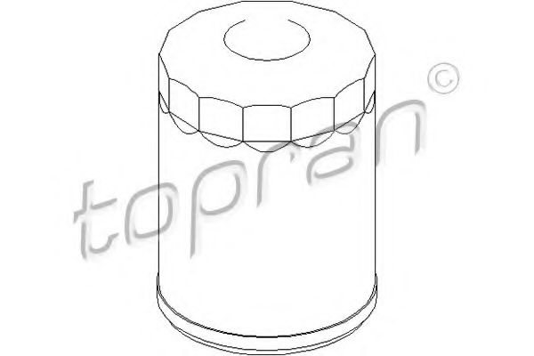 TOPRAN 721013 Масляный фильтр TOPRAN для OPEL