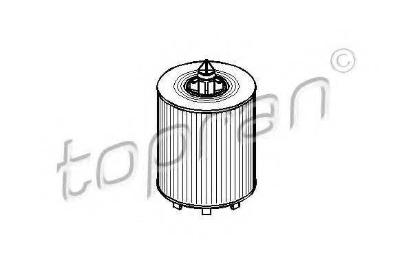 TOPRAN 206546 Масляный фильтр TOPRAN для OPEL