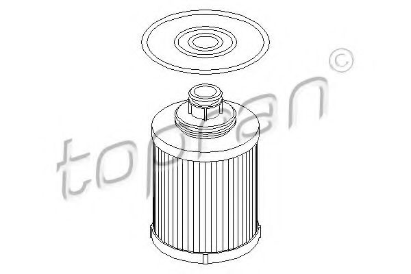 TOPRAN 207432 Масляный фильтр TOPRAN для FIAT
