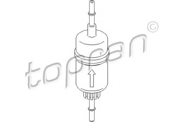 TOPRAN 302128 Топливный фильтр TOPRAN 