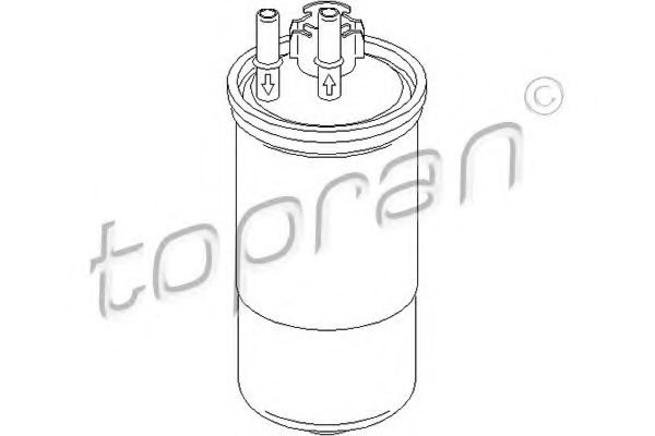 TOPRAN 302132 Топливный фильтр TOPRAN 