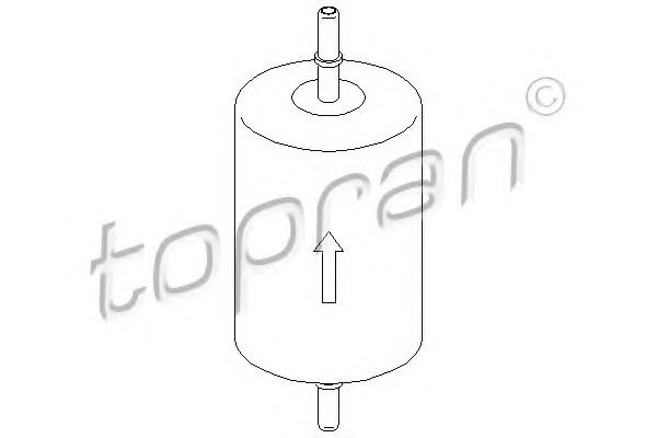 TOPRAN 302130 Топливный фильтр TOPRAN 
