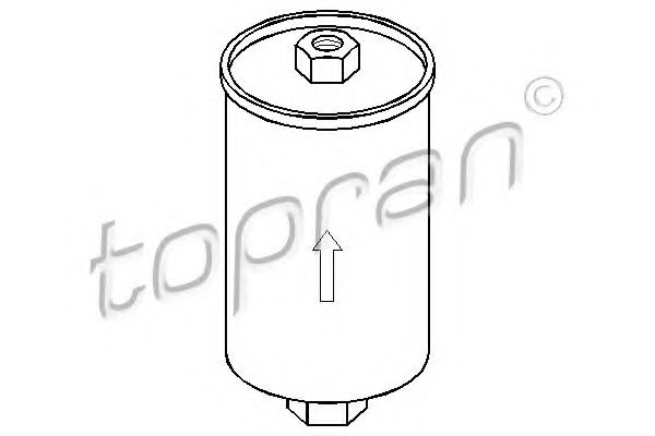 TOPRAN 300531 Топливный фильтр TOPRAN 