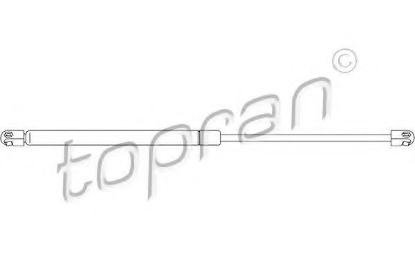 TOPRAN 302362 Амортизатор багажника и капота TOPRAN 