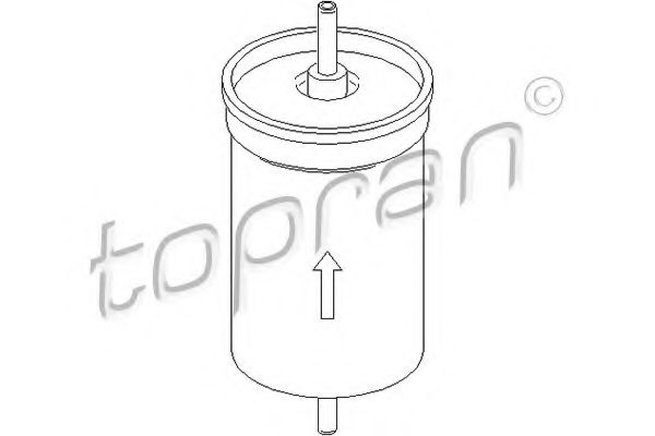 TOPRAN 301661 Топливный фильтр TOPRAN 